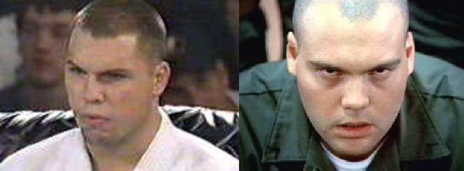 UFC vet Remco Pardoel and Private Pyle from Full Metal Jacket
