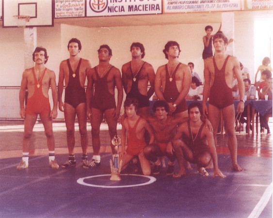 Gracie team at 1980 wrestling Pan American