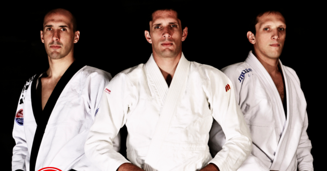 The Olivier brothers, all three are BJJ black belts
