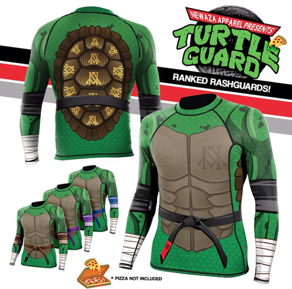 Newaza Apparel - Ninja Turtle rashguard