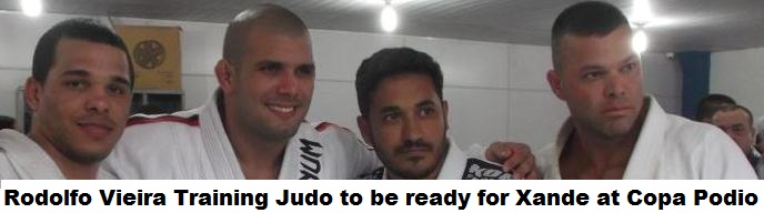 Rodolfo Vieira On Training Judo in Preparation for Xande, Leo Nogueira at Copa Podio & His Goals For 2013