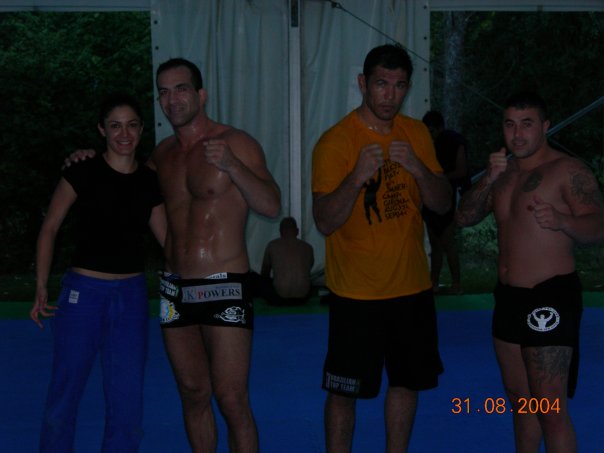 Ghalia with Mario Sperry and Minotauro