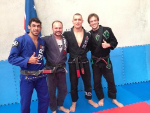 Paul Stolyar (black gi, second from right)