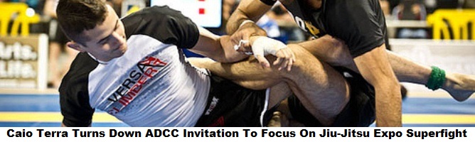 Caio Terra Turns Down ADCC Invitation To Focus On Jiu-Jitsu Expo Superfight
