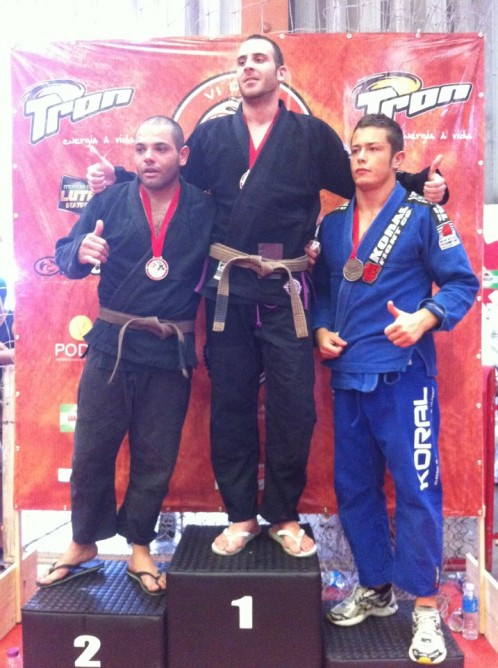 Luc took first place at brown belt at Copa America in Rio