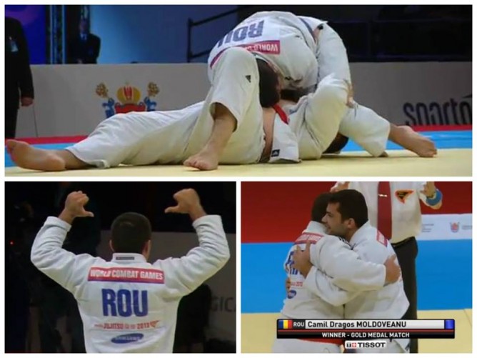 Camil Moldoveanu, gold at World Combat Games