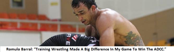 Romulo Barral: “Training Wrestling Made A Big Difference In My Game To Win The ADCC.”