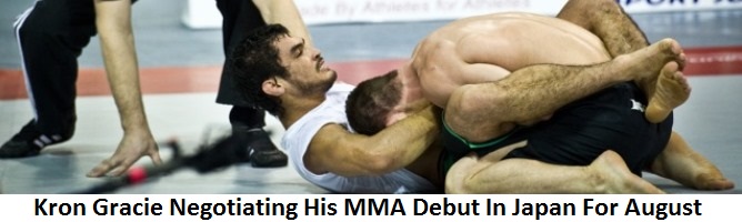 Kron Gracie Negotiating His MMA Debut In Japan For August : ‘I’m Here To Show That Jiu-Jitsu Is Still The Best Martial Art In MMA.’