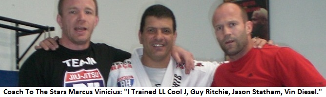 BJJ Coach To The Stars Marcus Vinicius: “I Trained LL Cool J, Guy Ritchie, Jason Statham, Vin Diesel etc…”