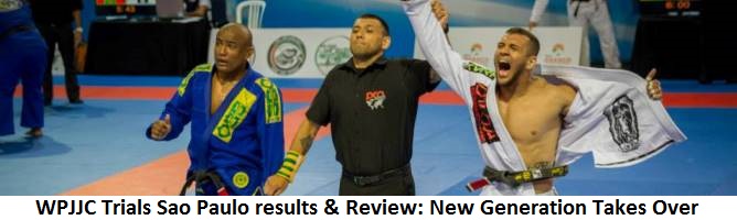 WPJJC Trials Sao Paulo results & Review: New Generation Takes Over
