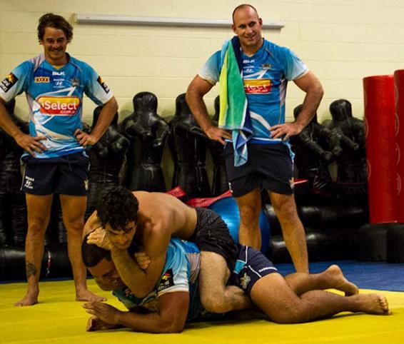 Kron Gracie Teaches Jiu-Jitsu To Professional Rugby Players In Australia