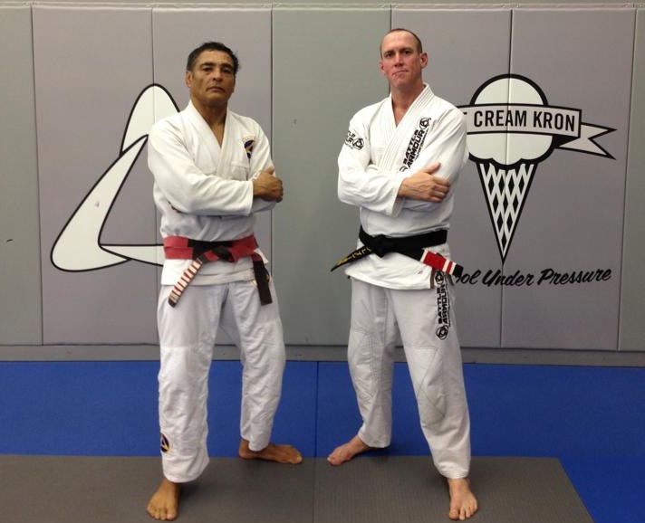 Pass The Butterfly Guard Straight To Mount With Jason Roebig, Rickson Gracie Black Belt