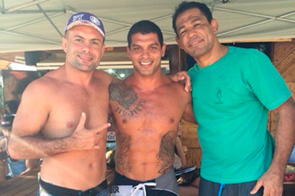 Ricardo Arona In Dubai Training With Minotauro & Sheikh Tariq