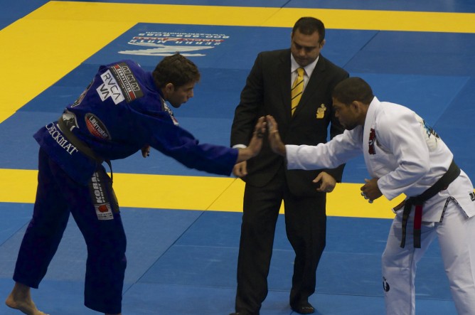 Buchecha vs Galvao in the final of the 2013 Pan absolute