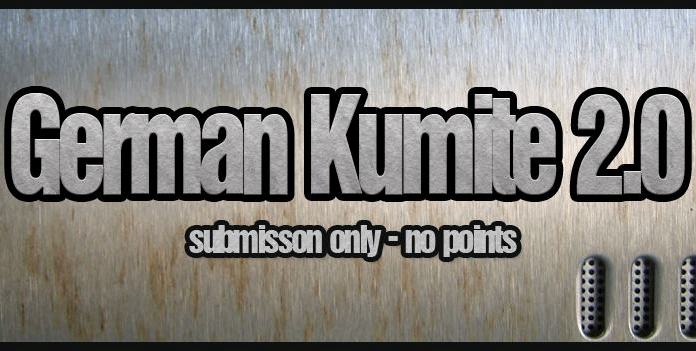 2014 German KUMITE. Sub Only. 12 Blue & Purple Belt Fighters Needed