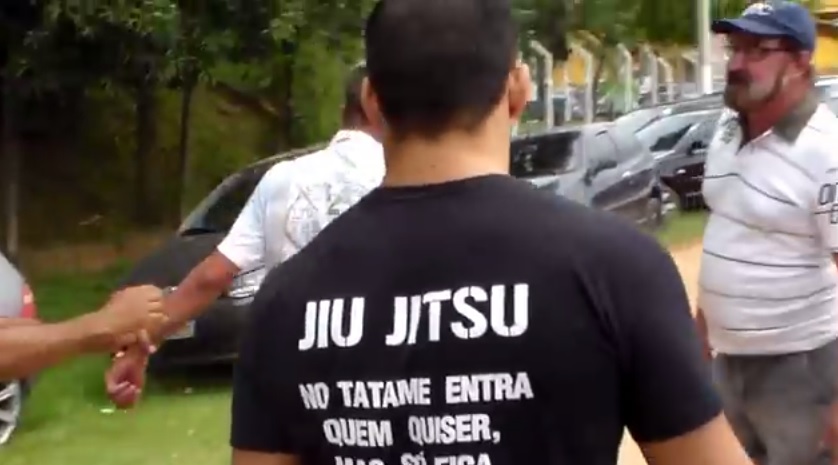 A Thief Was Caught Trying To Steal A Van At A Jiu-Jitsu Tournament In Brazil