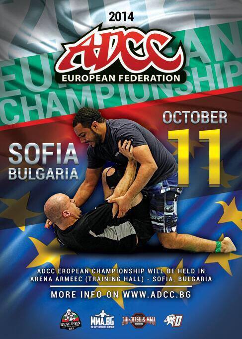 ADCC European Trials Will Be Held In Sofia, Bulgaria On October 11