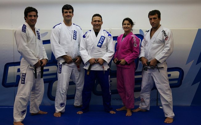 From L to R: Gregor, Rolles, Renzo, Kyra and Igor Gracie