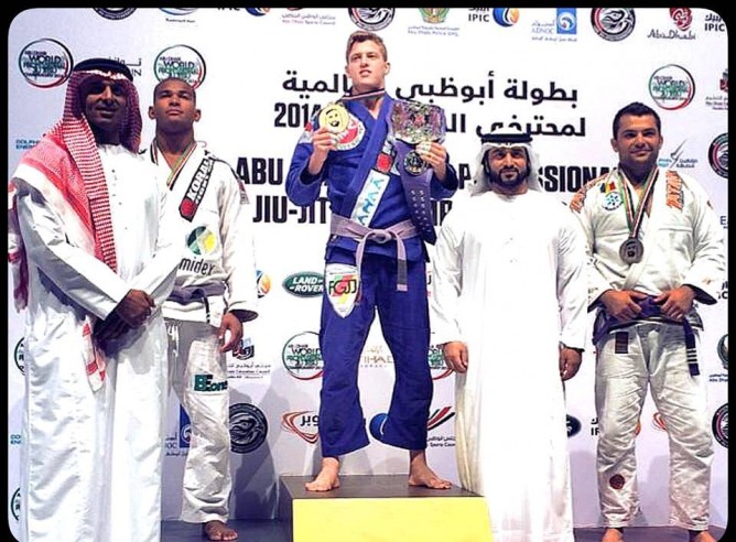 Nicholas took double gold at the 2014 World Pro