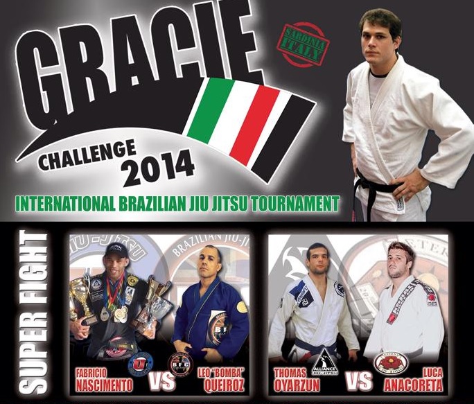FREE LIVE STREAM (Saturday): Gracie Challenge Italy, BJJ Superfights