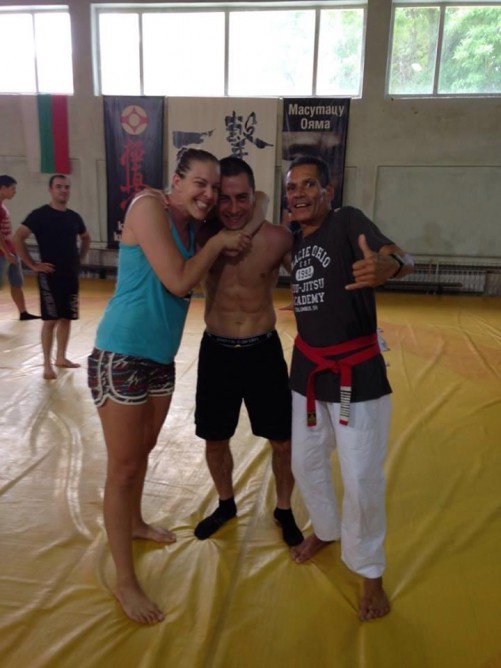Christy Thomas and Relson Gracie