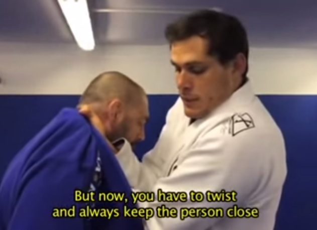 Roger Gracie Explains The Concepts Behind His Cross Choke