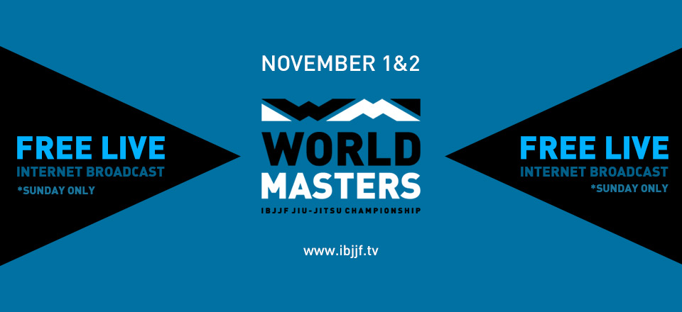 FREE LIVE STREAM: 2014 World Master IBJJF Jiu Jitsu Championship