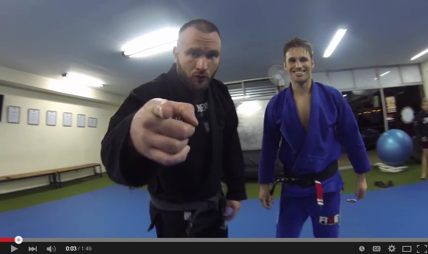 (Video) Beautiful Guard Pass with Adem Redzovic and Clark Gracie