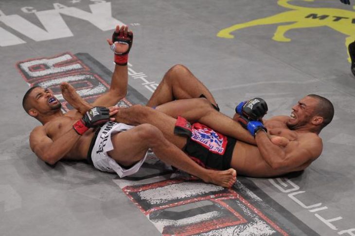 (Video) Gruesome Injury From Inverted Heel Hook During MMA Match