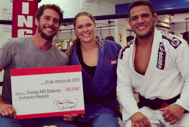 Rousey donates $30,000 to Brazilian Judo Institut
