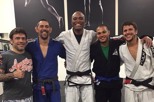 Amid Controversy, Anderson Silva Unwinds by Teaching Jiu-Jitsu at His Academy