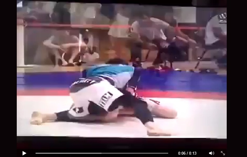 Chechen Jiu-Jitsu: Caucasus Grappler Counters Single Leg Takedown with Flying Armbar!