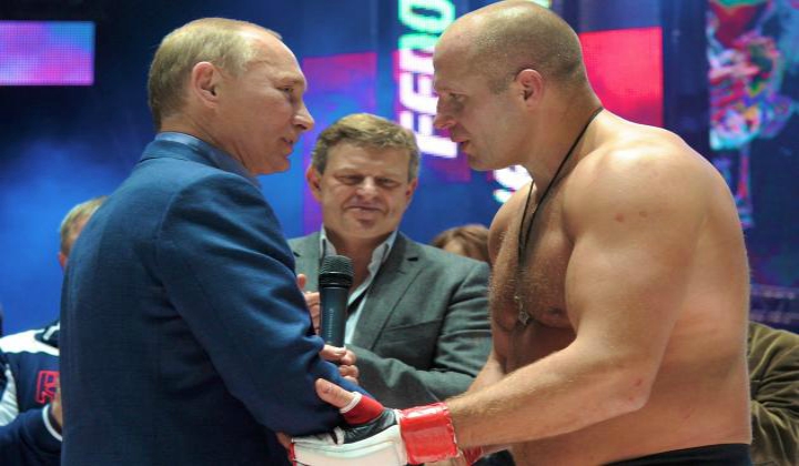 Putin is close friend with Fedor