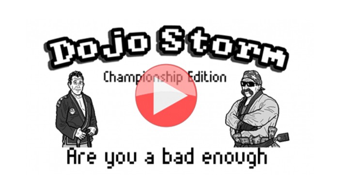 Dojo Storm: First Ever BJJ Video Game in the Works