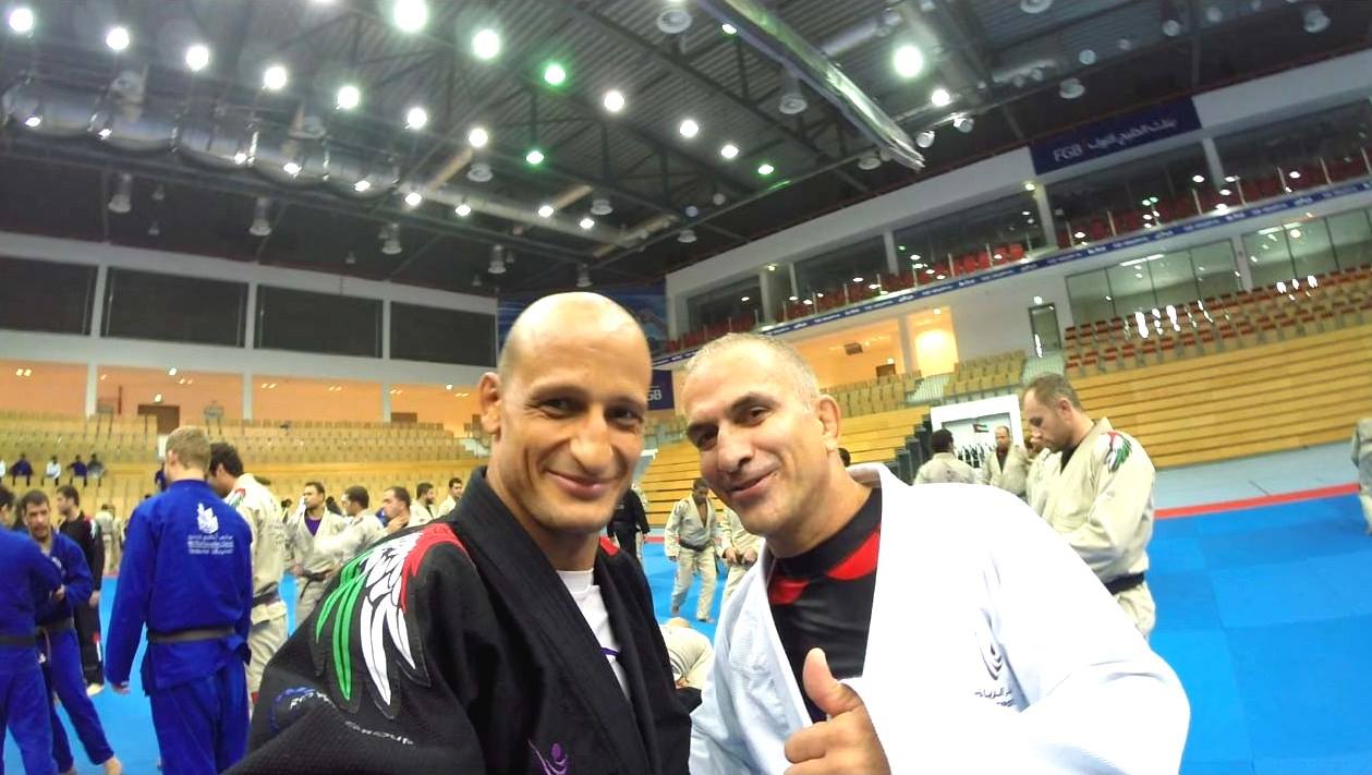 Dimitrios with BJJ legend Mario Sperry