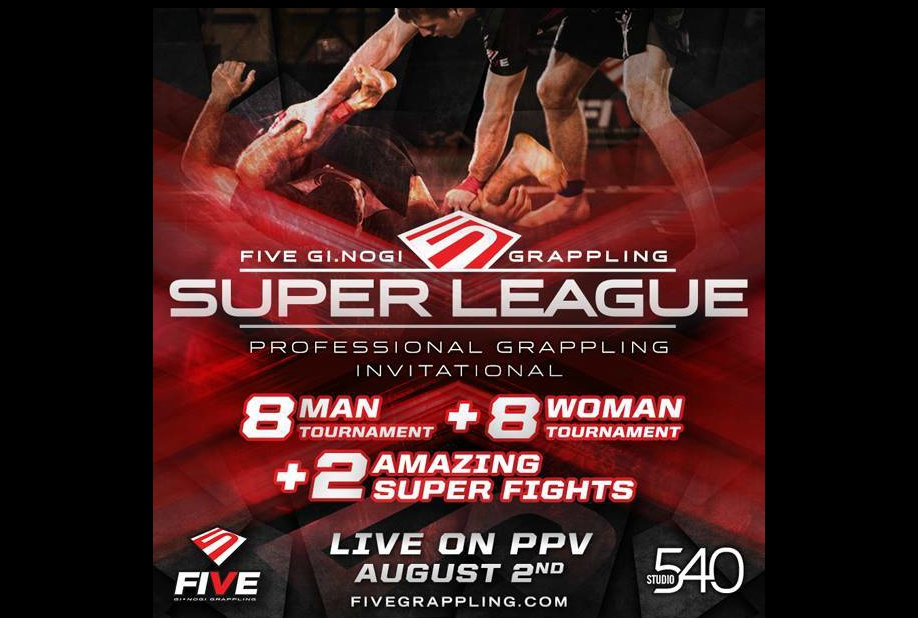 Five Invitational PPV Event Promises a Who’s Who of No Gi Grappling for $35K Prize Money