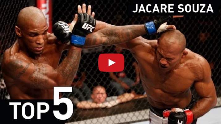 Watch: TOP 5 Ronaldo Jacare Souza Submission Highlights