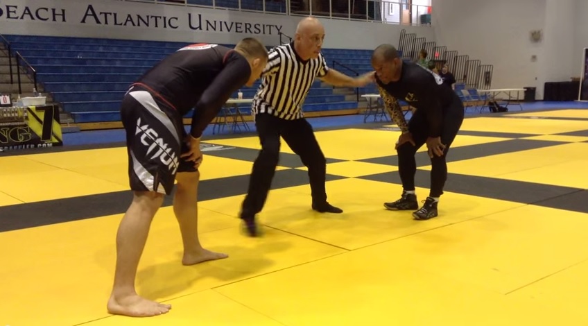 Watch: Hector Lombard in Foot Lock Battle Grappling Match; Getting Ready for ADCC
