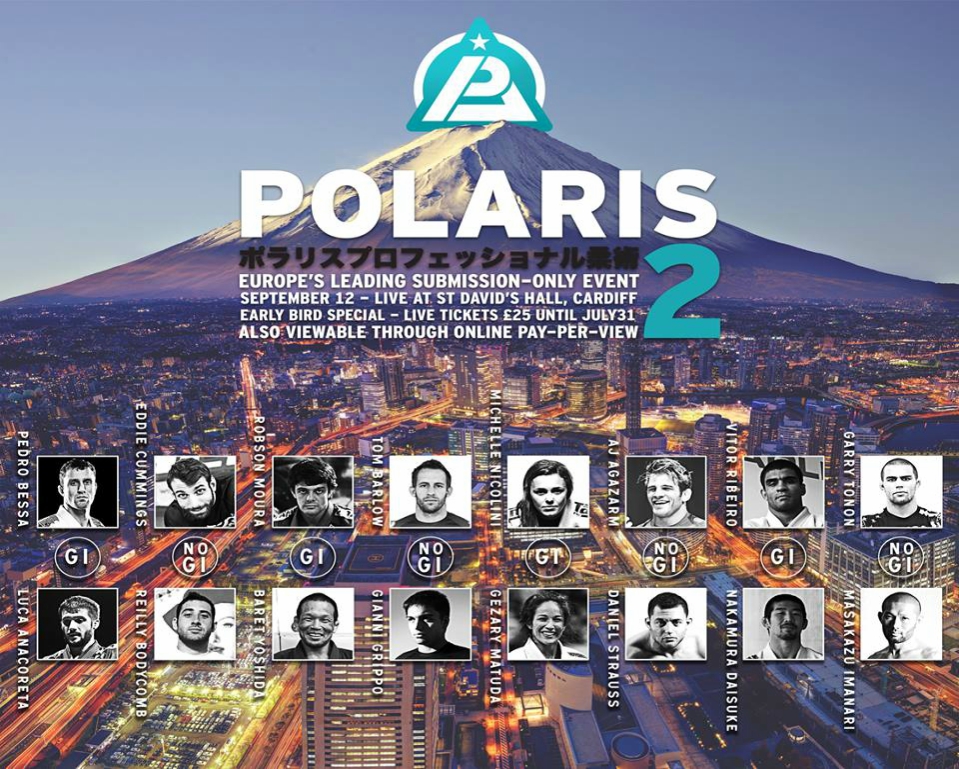 Polaris 2: Garry Tonon, Imanari, Shaolin, Michelle Nicolini, AJ etc.. Set to Raise the Roof in Cardiff