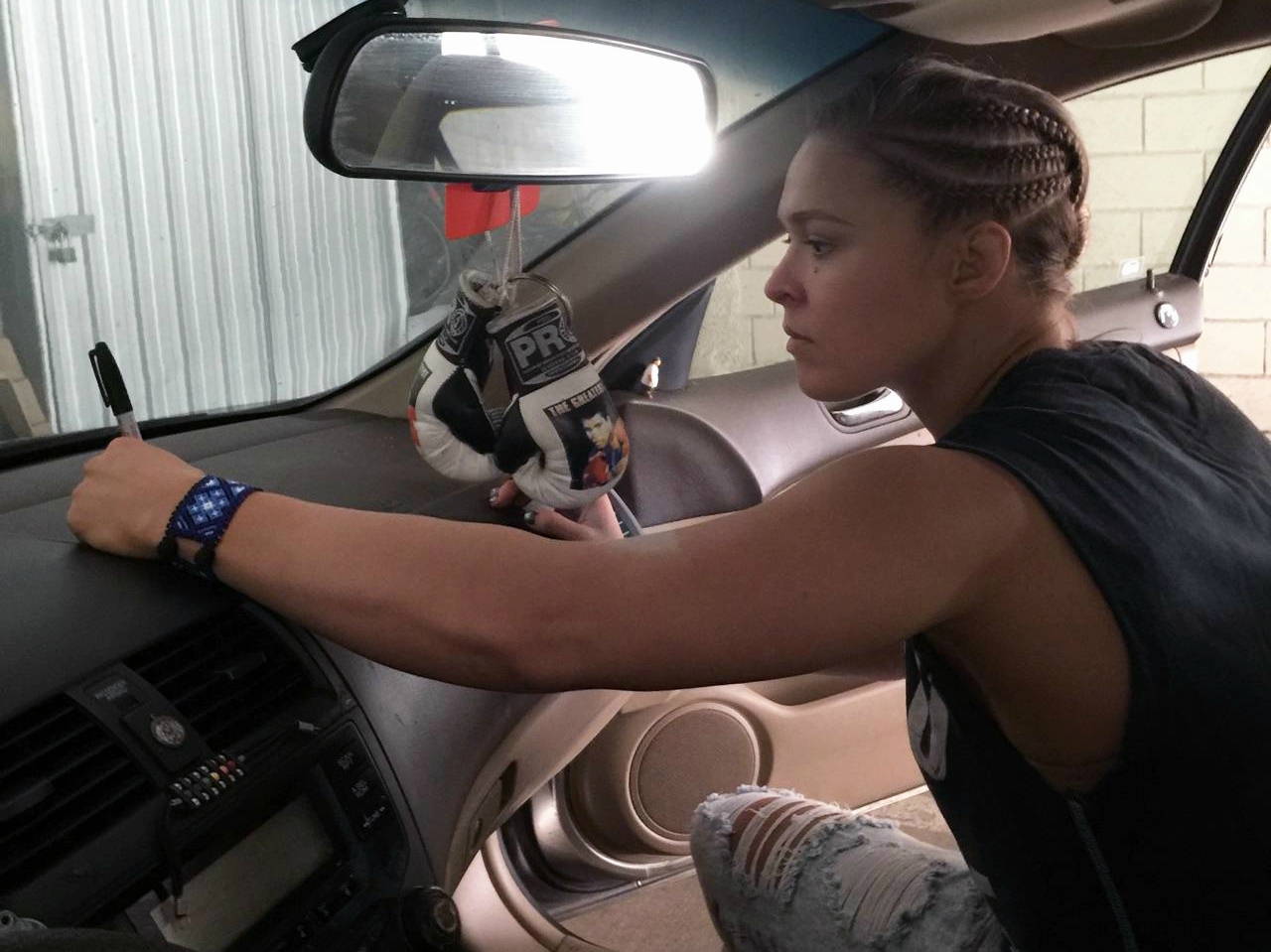 Ronda Rousey Selling Her Old Car on Ebay but Under One Condition