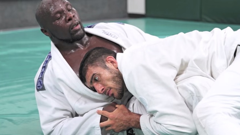 Watch: Rener Gracie Spars with 275 lb NFL Athlete