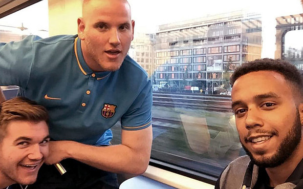 Alek Skarlatos, Spencer Stone and Anthony Sadler tackled the gunman on the train