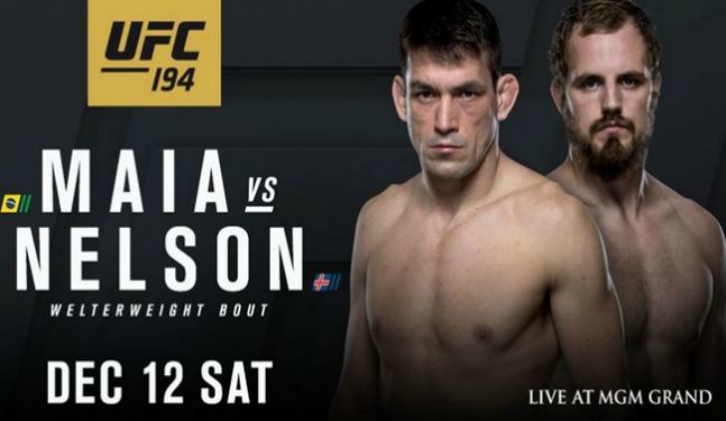 Demian Maia on Gunnar Nelson Fight ‘I Think We’re Going to Grapple’