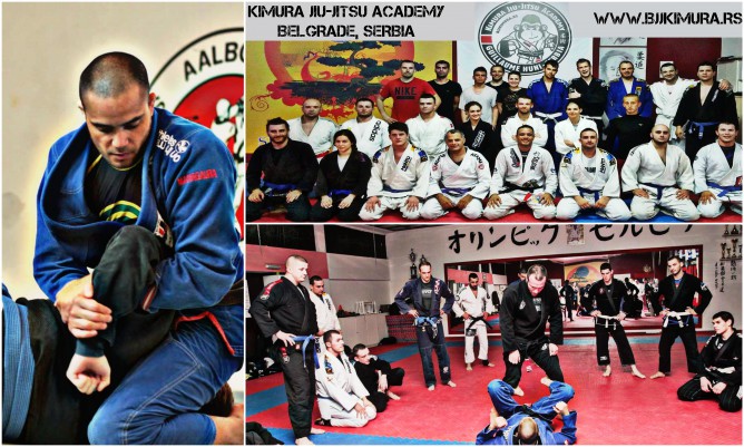 Kimura Jiu-Jitsu academy in Belgrade, Serbia.
