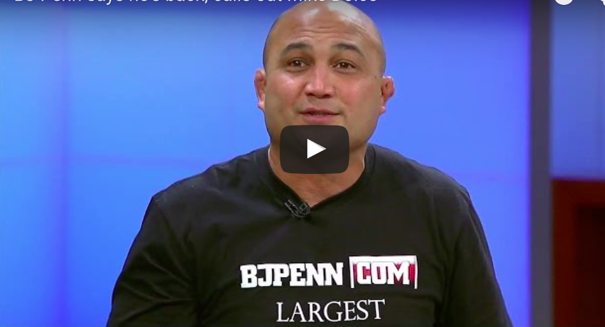 BJ Penn Hasn’t Trained in Over a Year; Wants Comeback Grudge Match in UFC