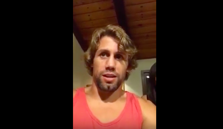 Video: Crazy Home Invader Woman Poops & Vomits in Urijah Faber’s House