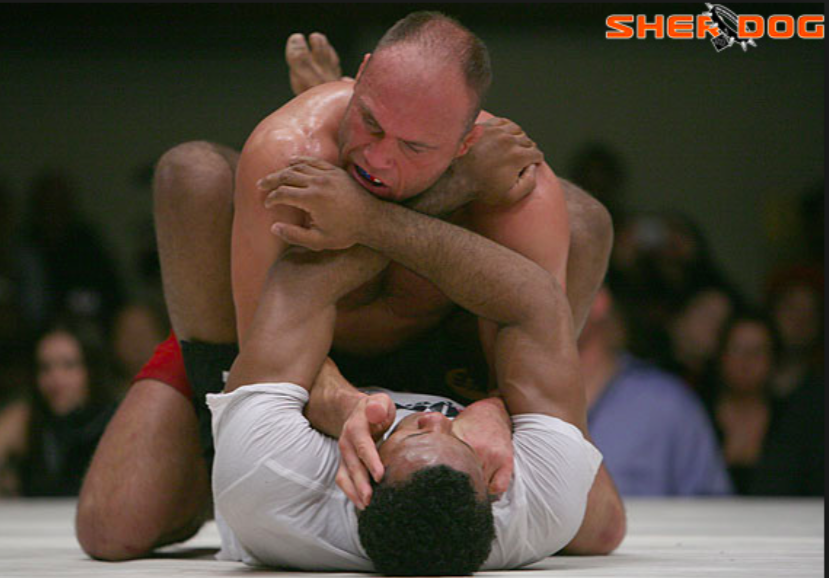 Watch: Jacare Souza vs Randy Couture In a Grappling Superfight