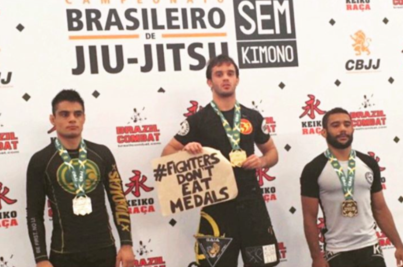 Black Belt Champion Protests: ‘#Fighters Don’t Eat Medals’