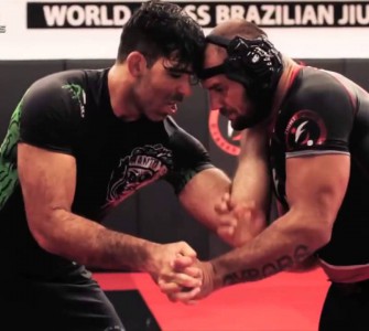 WWE Wrestlers Dave Bautista & MVP Train Brazilian Jiu-Jitsu