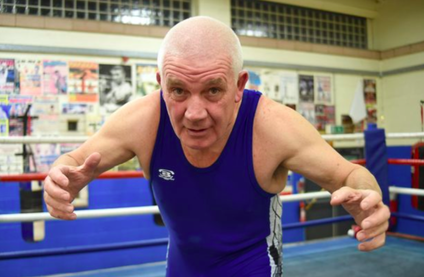 Wrestler, 62, Beats 28 yr Old & Takes Bronze At British Wrestling Championship